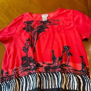 Essentials by Maggie giraffe top